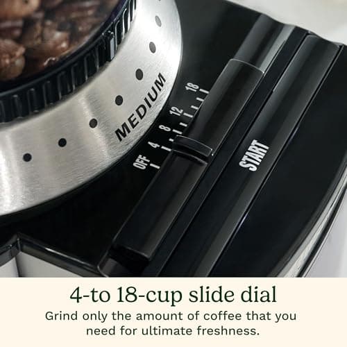 Cuisinart Electric Burr Coffee Grinder, 18-Position Selector, 4-18 Cups — view 4