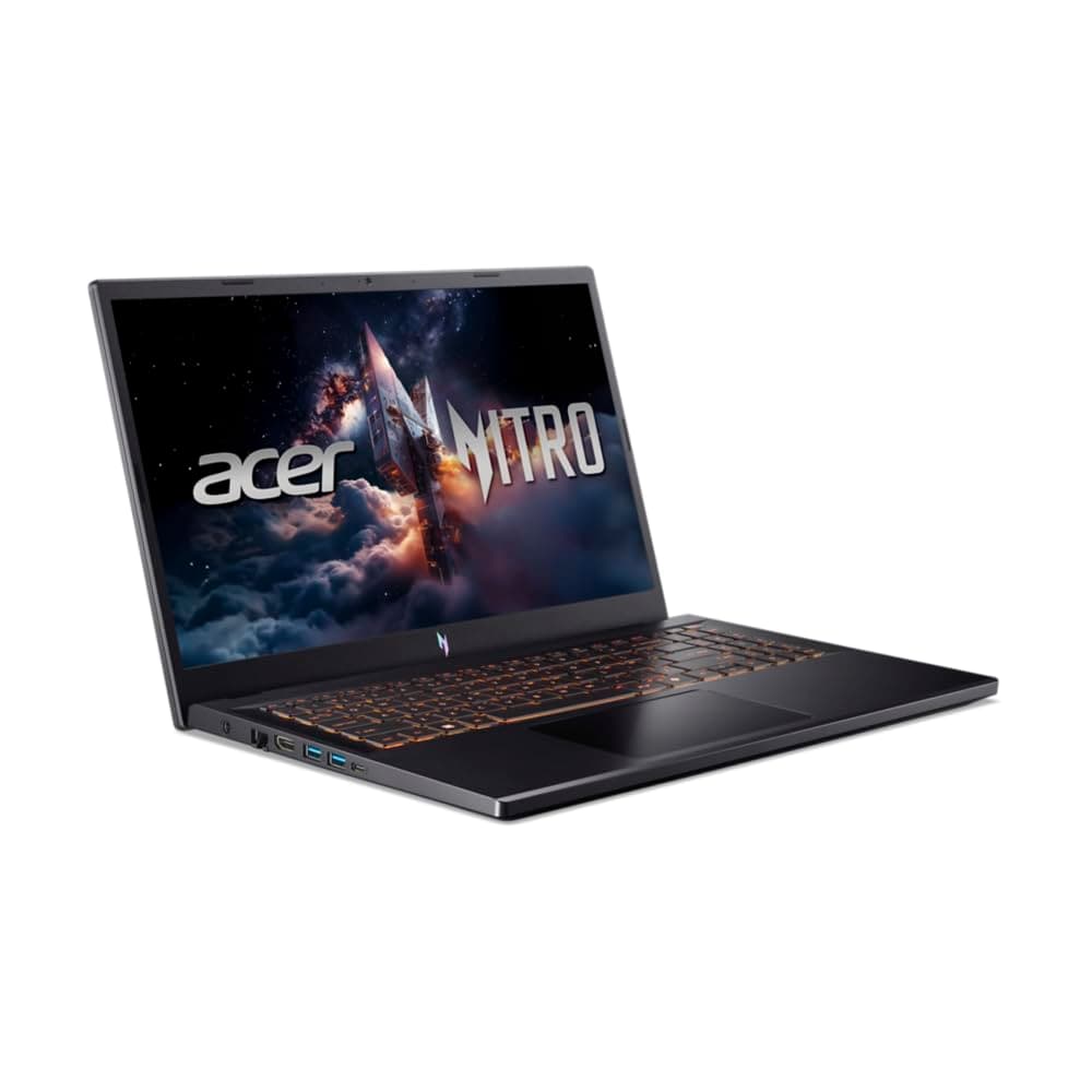 acer Nitro V 15 15,6" (Intel Core i7 13620H, 16 GB RAM DDR4, 1024 GB SSD, NO OS, nVidia GeForce RTX 5060) Color Negro, Teclado QWERTY Español — view 2