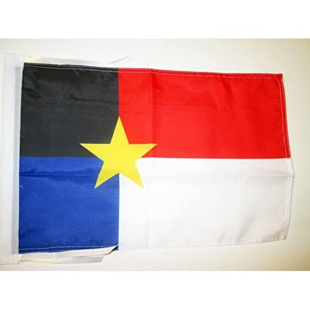 AZ FLAG Bandera de Polonia con Aguila 45x30cm - BANDERINA POLACA con Armas 30 x 45 cm cordeles — view 4
