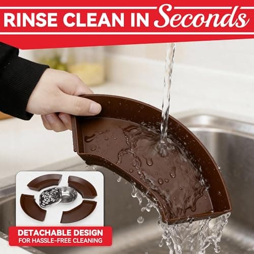 SugarWhisk 2 in 1 Electric Smore Maker & Fondue Set, Marshmallow Roaster with 4 Forks, Indoor Smores Kit for Kids & Couples, Cheese & Chocolate Fondue Pot, 4 Detachable Trays, Brown — view 5