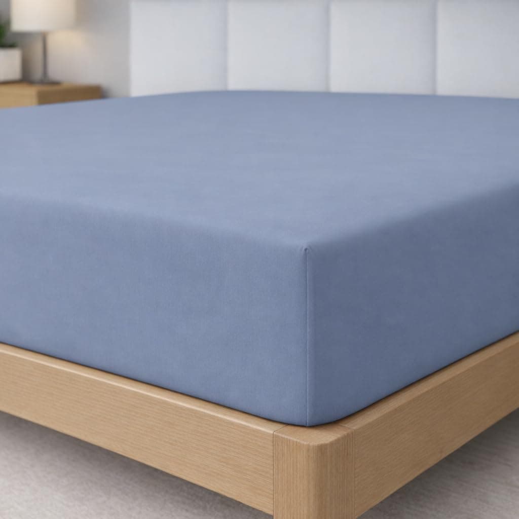 Degrees Home Collection - Sábana Bajera Ajustable 150x190x33 cm - Microfibra de poliéster, Calidad Oeko Tex sin tóxicos, Super Suave - Blanco — view 11