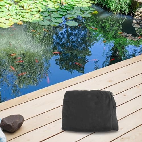 Pond Underlayment Fabric Non Woven Geotextile Barrier For Liners Protection Against Rocks And Roots EPDM Rubber Liner Padding Pond Base Layer(1.5X2m) — view 2