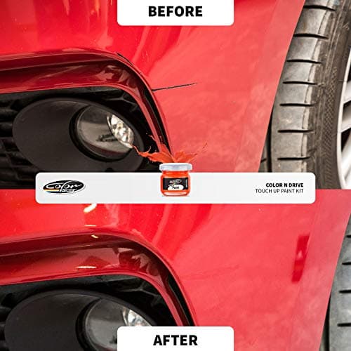 Color N Drive Touch Up Paint - Compatible with Mazda Rhodium White (51K) - Scratch and Chip Repair Kit - Plus Pack — view 4