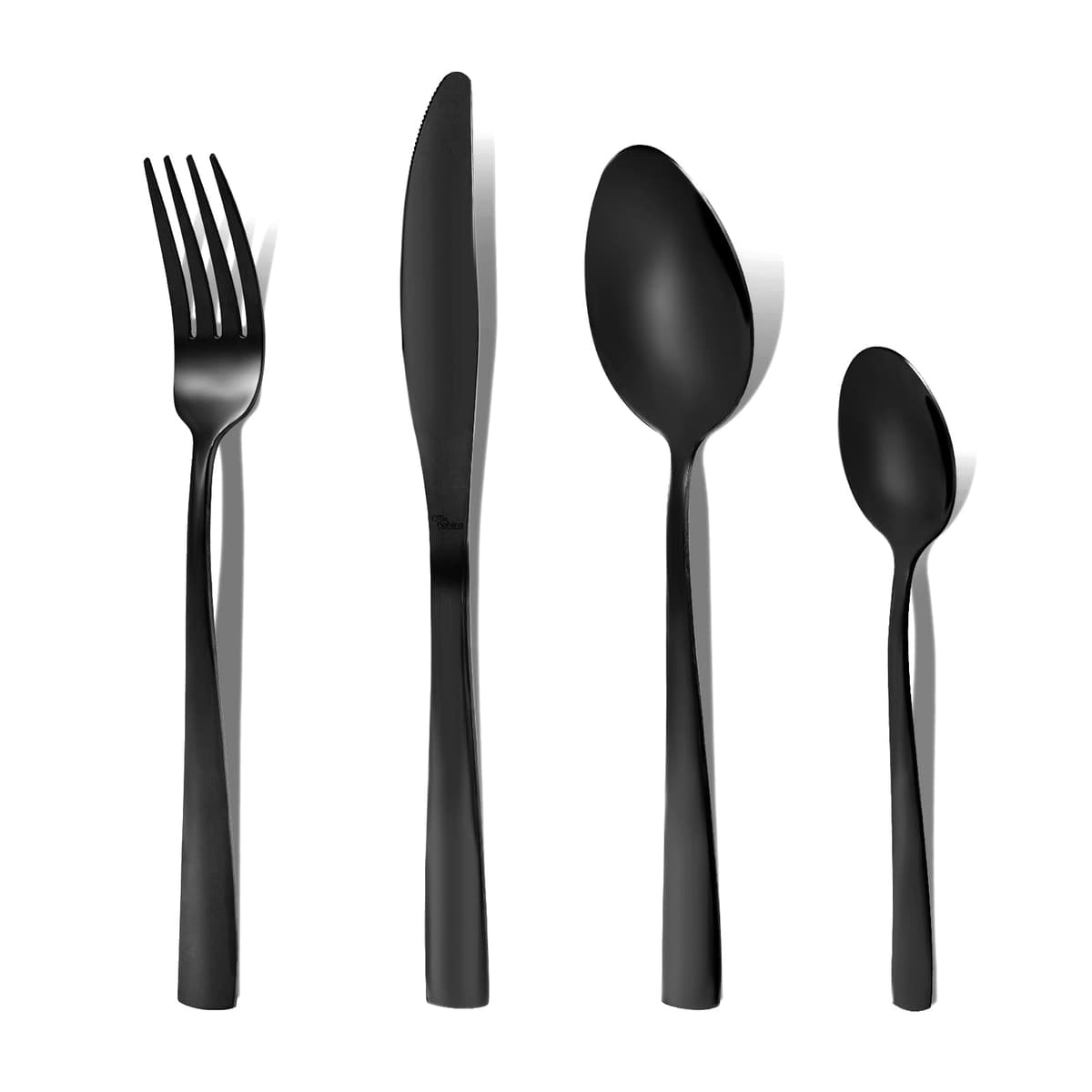 Cubiertos Acero Inoxidable 36 Piezas - Juego de Cubiertos para 6 Personas Cubertería Completa con Cuchillos de Carne, Cuchillos de Mesa, Tenedores y Cucharas - Diseño Moderno Apto Lavavajillas — view 8
