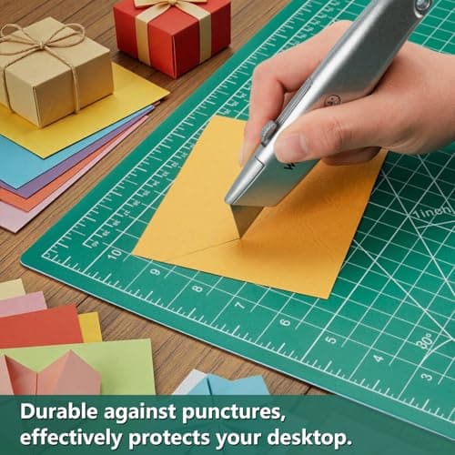 WORKLION 12" x 18" Art Self Healing PVC Cutting Mat, Double Sided, Gridded Rotary Cutting Board for Craft, Fabric, Quilting, Sewing, Scrapbooking Project — view 5