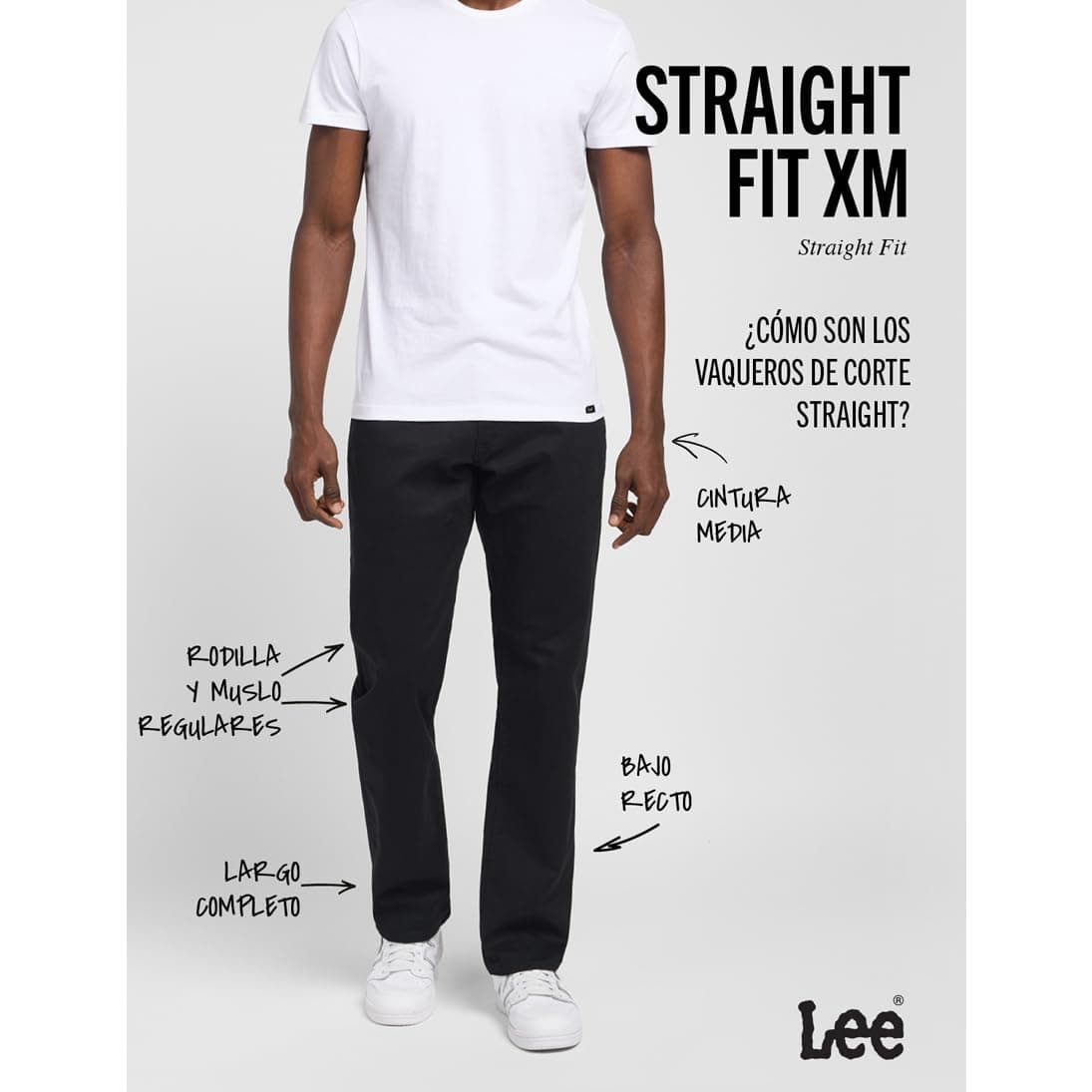 Lee Straight Fit Xm - Jeans Hombre — view 3