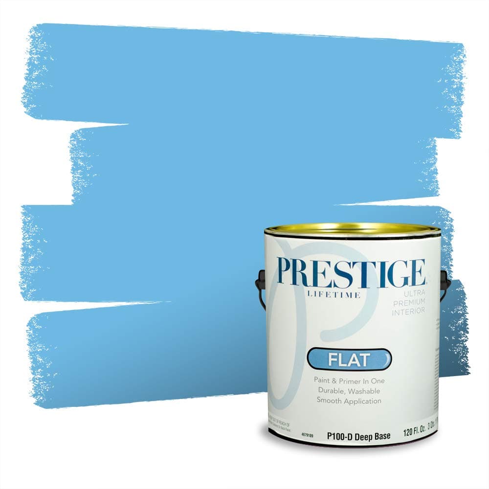 PRESTIGE Paints Interior Paint and Primer In One, 1-Gallon, Semi-Gloss, Comparable Match of Valspar* Dewdrop* — view 407