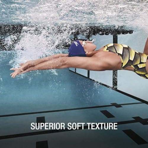 Speedo Unisex Adult Swim Cap Silicone - Speedo Black, One Size — view 3
