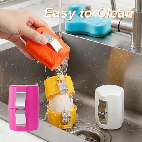 Egg Shell Opener，2026 New Eggshell Cracker, Quickly Cuts Hard-Boiled Eggs, Boiled Egg Peeler, Stainless Steel Eggshell Breaker, Effortless Kitchen Gadget (3-Piece Set) — view 8