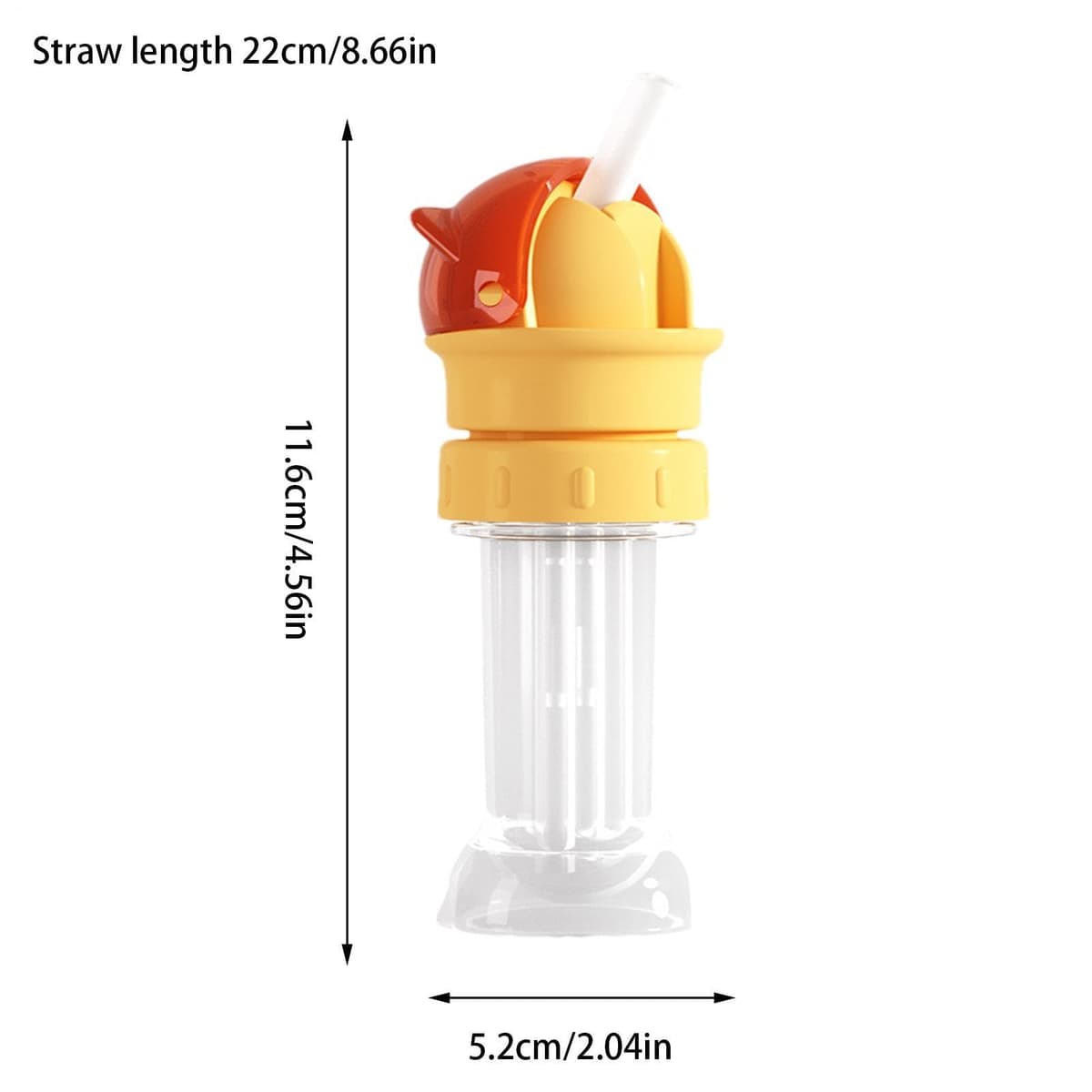 Reusable Children Beverage Water Bottle Straw, Leak-Proof Water Bottle Straw Adapter, Silicone Drinking Cap Nozzle, Silicone Spout Adapter, 2 Pcs Drinking Spout Top Nozzle Provide Protectio — view 3