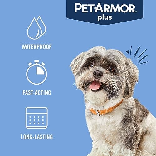 PetArmor Plus Flea and Tick Prevention for Dogs, Small Dog Flea and Tick Treatment, 3 Doses, Waterproof Topical, Fast Acting (5-22 lbs) — view 4