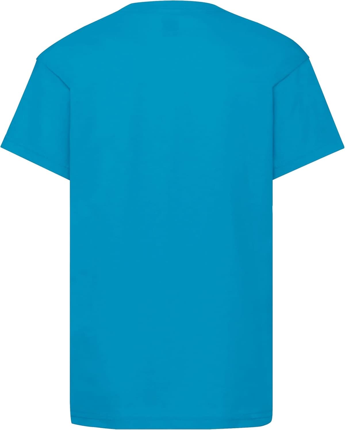 Fruit of the Loom Unisex Kids Kid's Original T T-Shirt (Pack of 1) 3-4 Years Azure — view 3