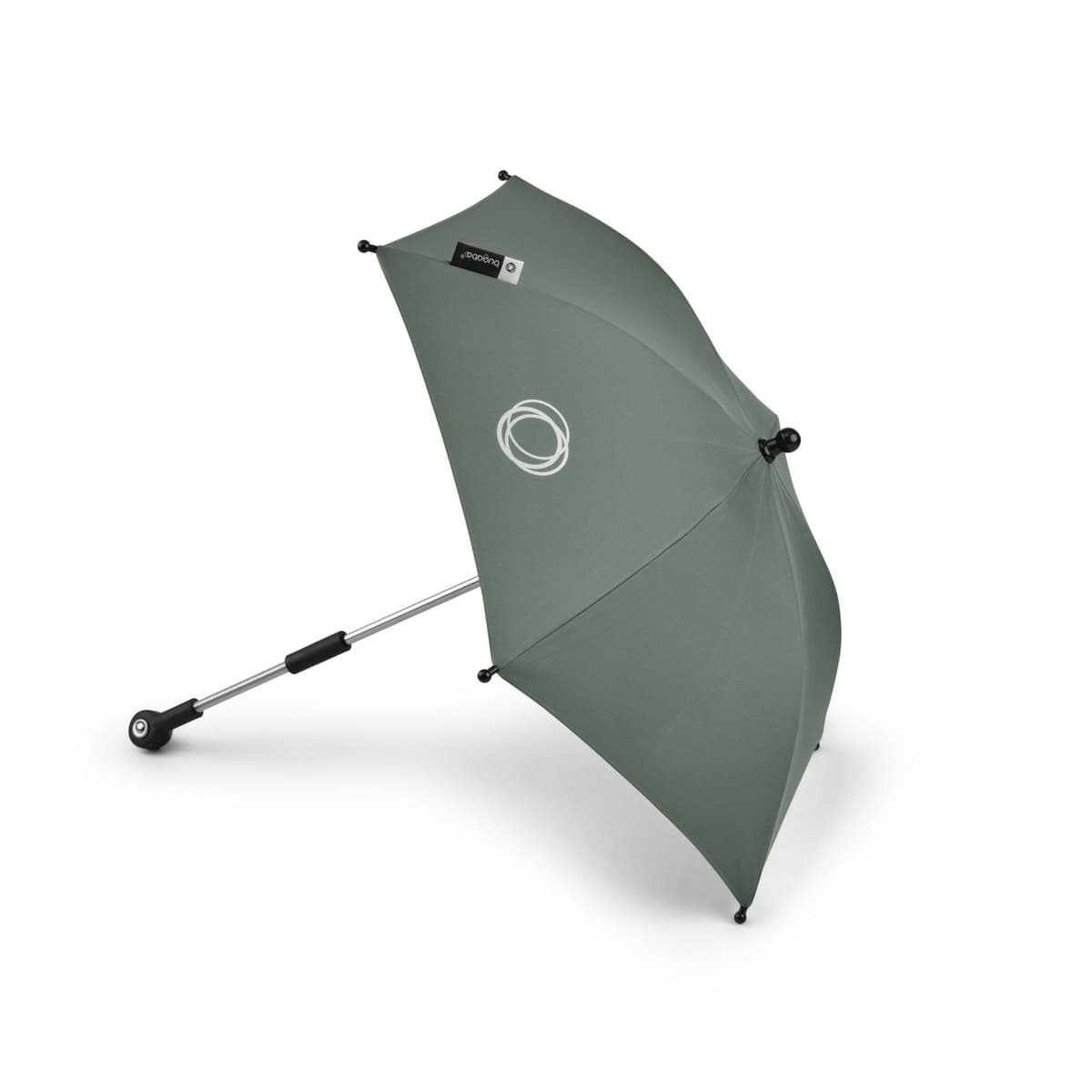 Bugaboo Sombrilla+, Compatible con todos los carritos Bugaboo, Tejido de protección solar UPF 50+ para una protección solar óptima, Conexión con un clic y mecanismo de fácil ajuste, Forest Green