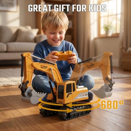 Remote Control Excavator, RC Construction Toy — view 5