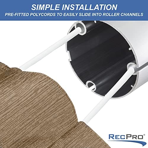 RecPro RV Awning Fabric Replacement | Width Options from 8 Feet to 22 Feet | Variety of Color Options | 8' (96") Length RV Awning | Premium Vinyl (10' - Actual Width 9' 1", Tan/Camel Fade)… — view 4
