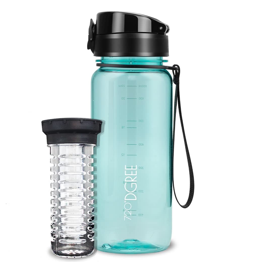 720°DGREE Botella de agua uberBottle – 1,5 litros, 1500ml | Novedosa botella deportiva | Sin BPA | Ideal para niños, fitness, deportes, fútbol, guardería, escuela, pequeños, antigoteo — view 139