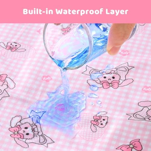 LittleForBig Washable Reusable Waterproof Moisture-Absorbing Adult Diaper Printed Change Pads Bed Pads Pee Pads - Baby Usagi Changing Mat — view 2