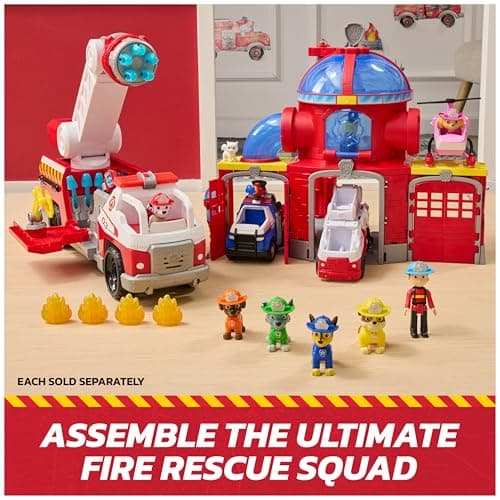 PAW Patrol Fire Rescue: Rocky Rescue Fire Tanker with Action Figure, Grab Claw and Toy Truck, Kids Toys for Boys & Girls Ages 3 and Up — view 7