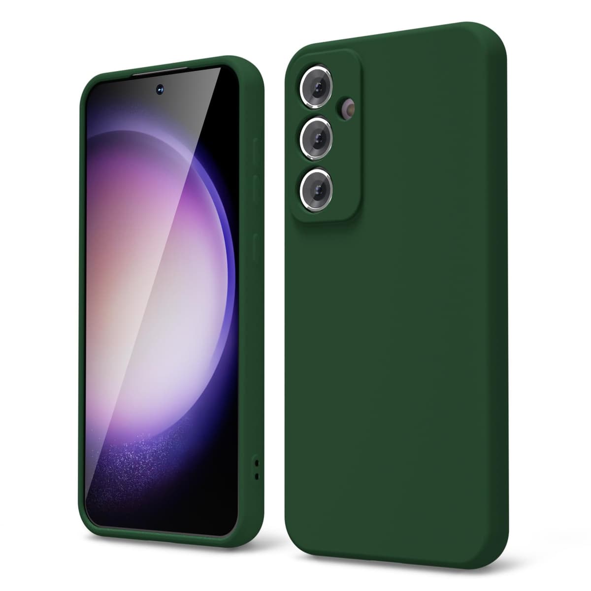 oakxco for Samsung Galaxy S23 Phone Case Liquid Silicone,Cute Thin Slim Soft Rubber TPU Plain Smooth Gel Cover for Women Girl Aesthetic Design, Matte Solid Protective & Shockproof, Burgundy Plum Wine — view 487