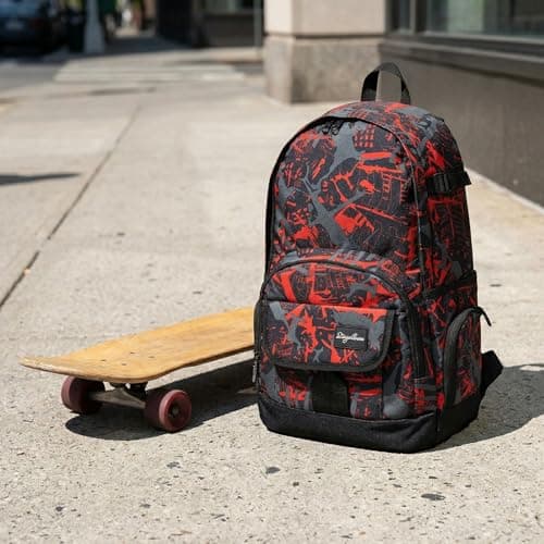 rickyh style School Backpack Travel Bag for Men & Women Lightweight College Back Pack with Laptop Compartmen — view 7