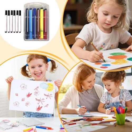 Drawing Robot Pen for Kids – Colorful Replacement Marker Set | Smooth Auto Sketching Machine Pens | Durable Creative Art Accessory for Drawing Robot Toy School Craft Learning Use — view 2