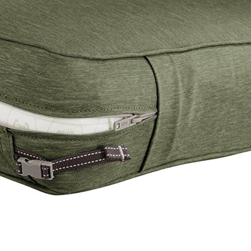 Classic Accessories Montlake Patio Fade Safe Seat Cushion, Heather Fern, 21" Wx21 Dx5 T — view 8