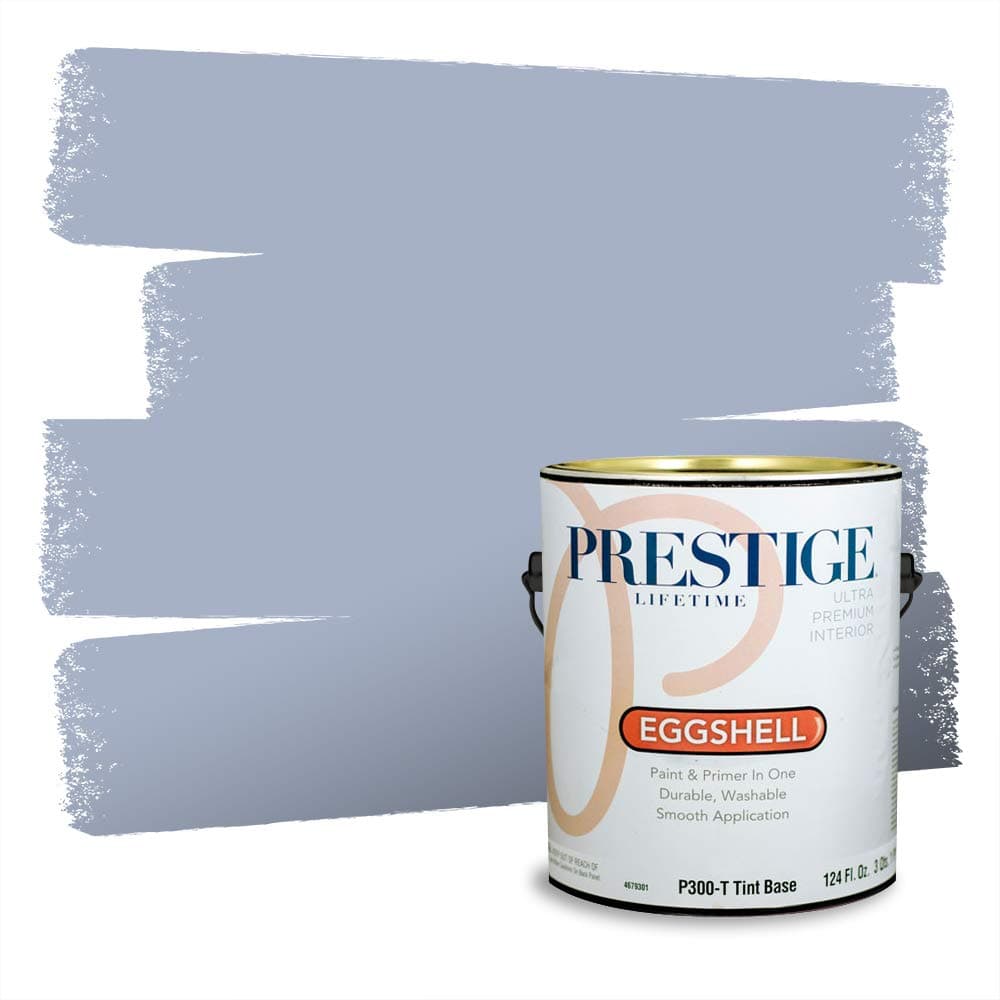 PRESTIGE Paints Interior Paint and Primer In One, 1-Gallon, Semi-Gloss, Comparable Match of Valspar* Dewdrop* — view 734