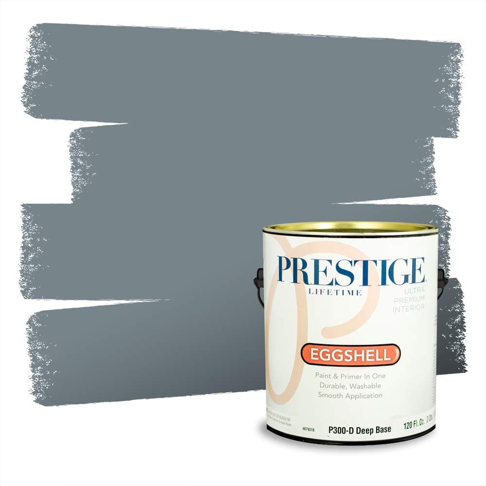 PRESTIGE Paints Interior Paint and Primer In One, 1-Gallon, Semi-Gloss, Comparable Match of Valspar* Dewdrop* — view 240