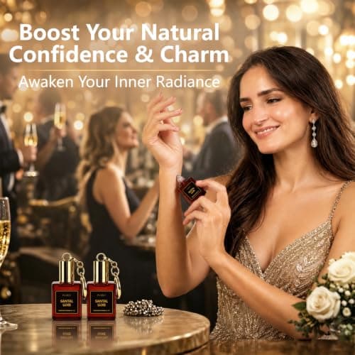 PUREU Pheromone Perfume for Women Roll On Vanilla Musk Long Lasting Travel Size Vanilla Perfume Pheromones Perfumes for Women, Essential Oil Fragrance Eau De Parfum, 0.34 Fl Oz/10ml, Made in USA — view 2