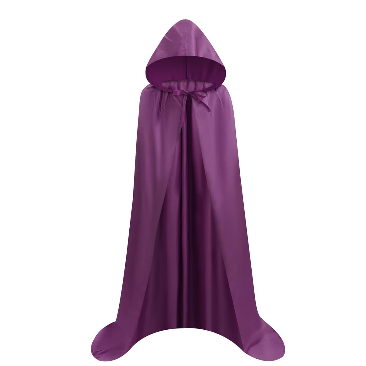 Proumhang Larga Capa con Capucha Medieval Vampiro Traje de Bruja Mujer Halloween Disfraz Carnaval Navidad Adulto — view 10