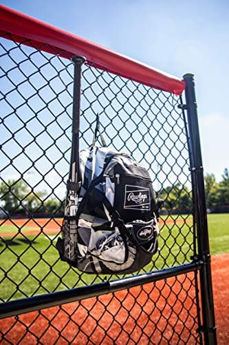 Rawlings | REMIX Backpack Equipment Bag | T-Ball & Youth Baseball / Softball | Black — view 9