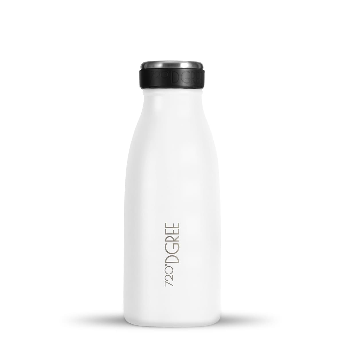 720°DGREE Botella Agua Acero Inoxidable “milkyBottle“ – 1litro - Sin BPA Free, Antigoteo y Prueba de Fugas - Frasco térmico, Cantimplora Aislada - Bebida con Gas, Deporte, Escuela, Gimnasio Exteriore — view 64