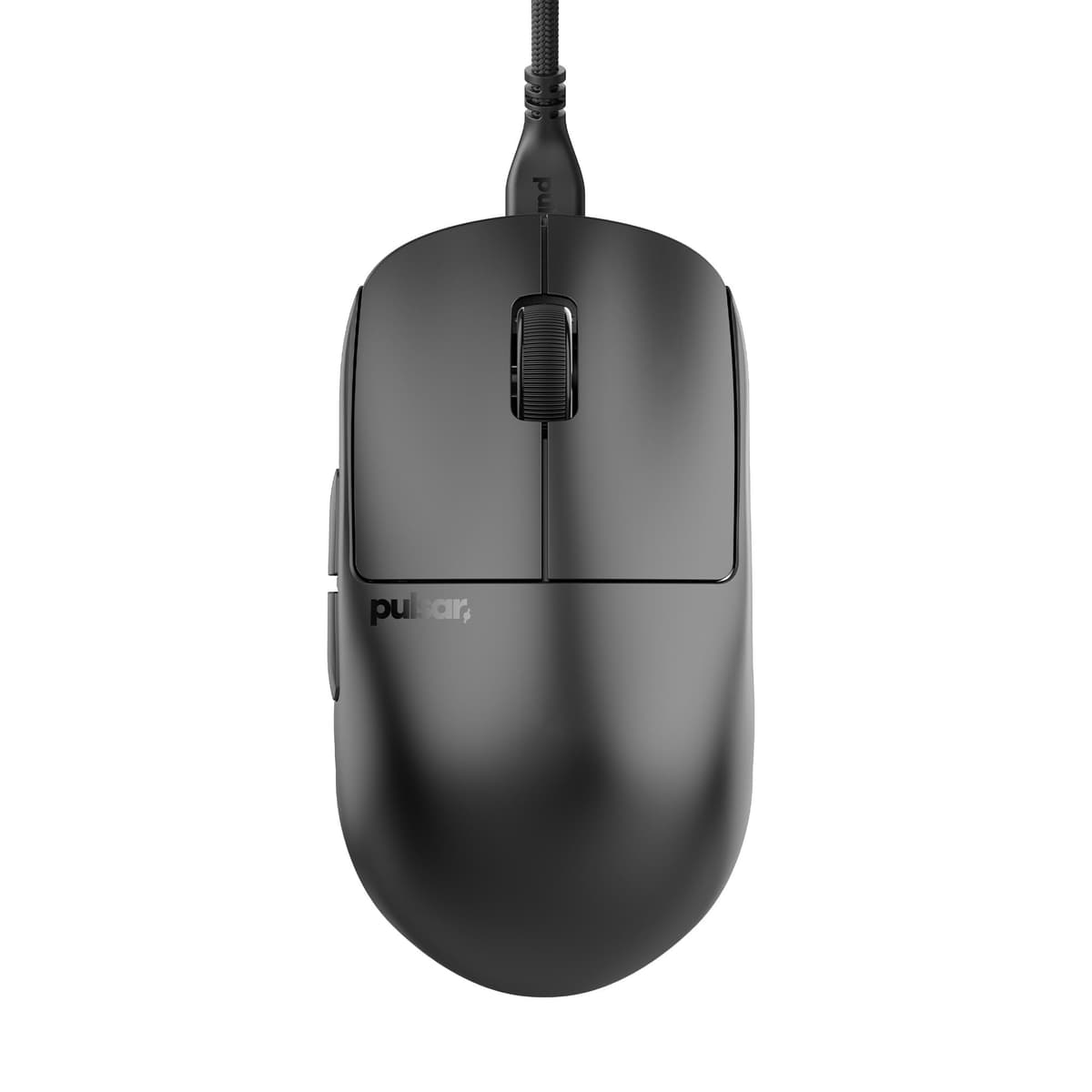 Pulsar Gaming Gears LAB X2F Wireless Fingertip Gaming Mouse, Ultra Lightweight 1.34 oz (38 g), HUANO Blue Pink Dot Switches, 32,000 DPI, 750 IPS, XS-1 Sensor, 8K Compatible (Black) — view 64
