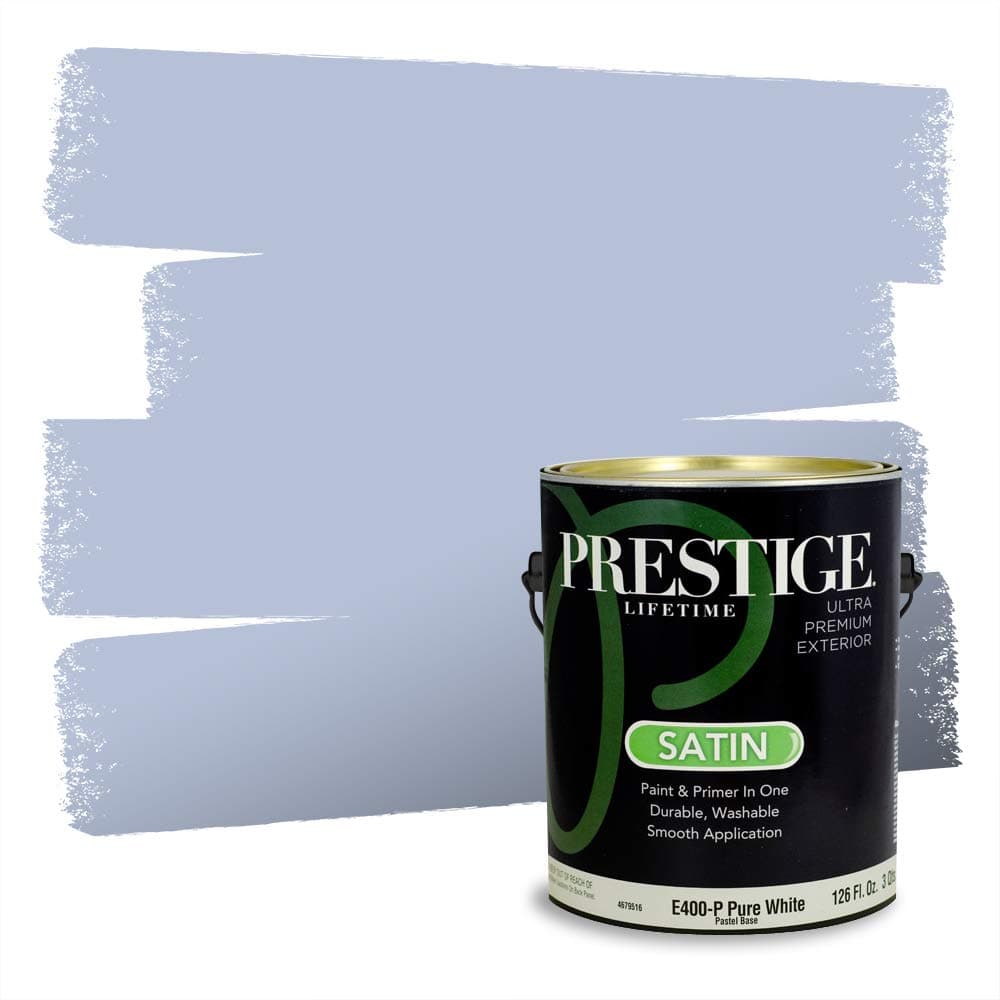 PRESTIGE Paints Interior Paint and Primer In One, 1-Gallon, Semi-Gloss, Comparable Match of Valspar* Dewdrop* — view 674