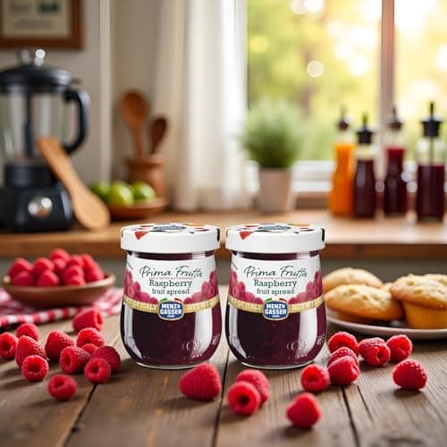 VALUBNDL: Menz & Gasser Raspberry Fruit Spread (2-Pack) – 450ml Total (Two 225ml Jars) – Authentic Italian Jam – High Fruit Content – VALUBNDL Signature Bundle — view 4