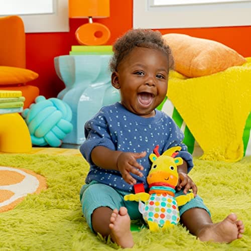 Bright Starts Pull, Play & Boogie Musical Activity Toy for Stroller - Giraffe - Unisex, Newborn + — view 3