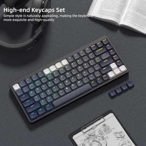 Womier Low Profile Keycaps - PBT Shine Through Keycaps — view 5
