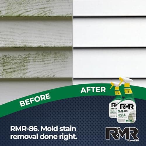 RMR-86 Instant Mold and Mildew Stain Remover Spray - Scrub Free Formula, 2 Pack - 32 oz — view 3