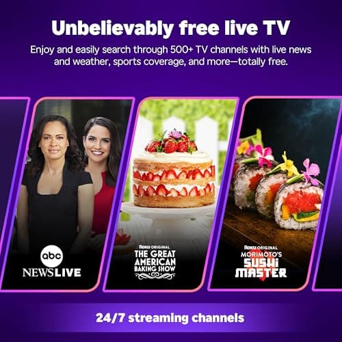 Roku Smart TV 2026 – 65-Inch Select Series, 4K QLED TV – Roku TV with Voice Remote – Flat Screen QLED Television with Wi-Fi for Streaming Live Local News, Sports, & Movies – Bluetooth Headphone Mode — view 4
