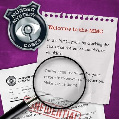 Lucky Egg MMC Death in the Vatican– Thrilling Murder Mystery Games for Adults Behind Vatican Walls – 40 Evidence Pieces, 150 Min Gameplay (3/5 Difficulty) – Cold Case Files Game for 1-10 Players — view 5