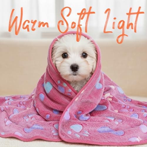 LeapSheep Pet Blankets for Dogs Cats - 3Pack Heart Pattern Super Soft Fluffy Dog Blankets for Small Medium Large Doggy Kitten (Heart, Small) — view 4