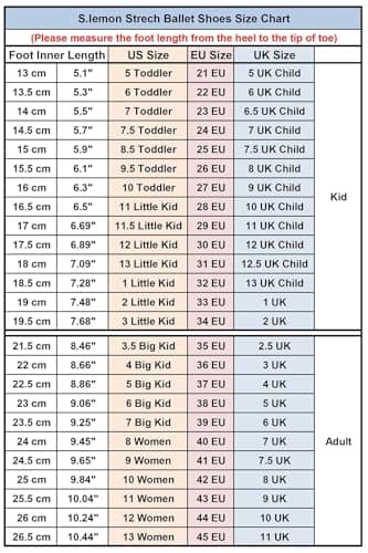 s.lemon Ballet Shoe for Girls,Stretch Canvas Split Sole Ballet Dance Shoes Slippers Flats Pink 33 — view 6