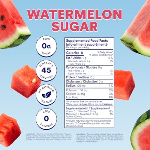Cira Hydration Electrolytes Powder - Daily Electrolyte Powder, Sugar Free w/Himalayan Salt, Magnesium, & Potassium, Hydration Powder for Dehydration Relief & Recovery - Watermelon Sugar, 45 Servings — view 4