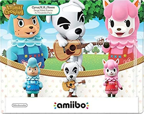 Nintendo Animal Crossing amiibo 3-Pack - Animal Crossing Series