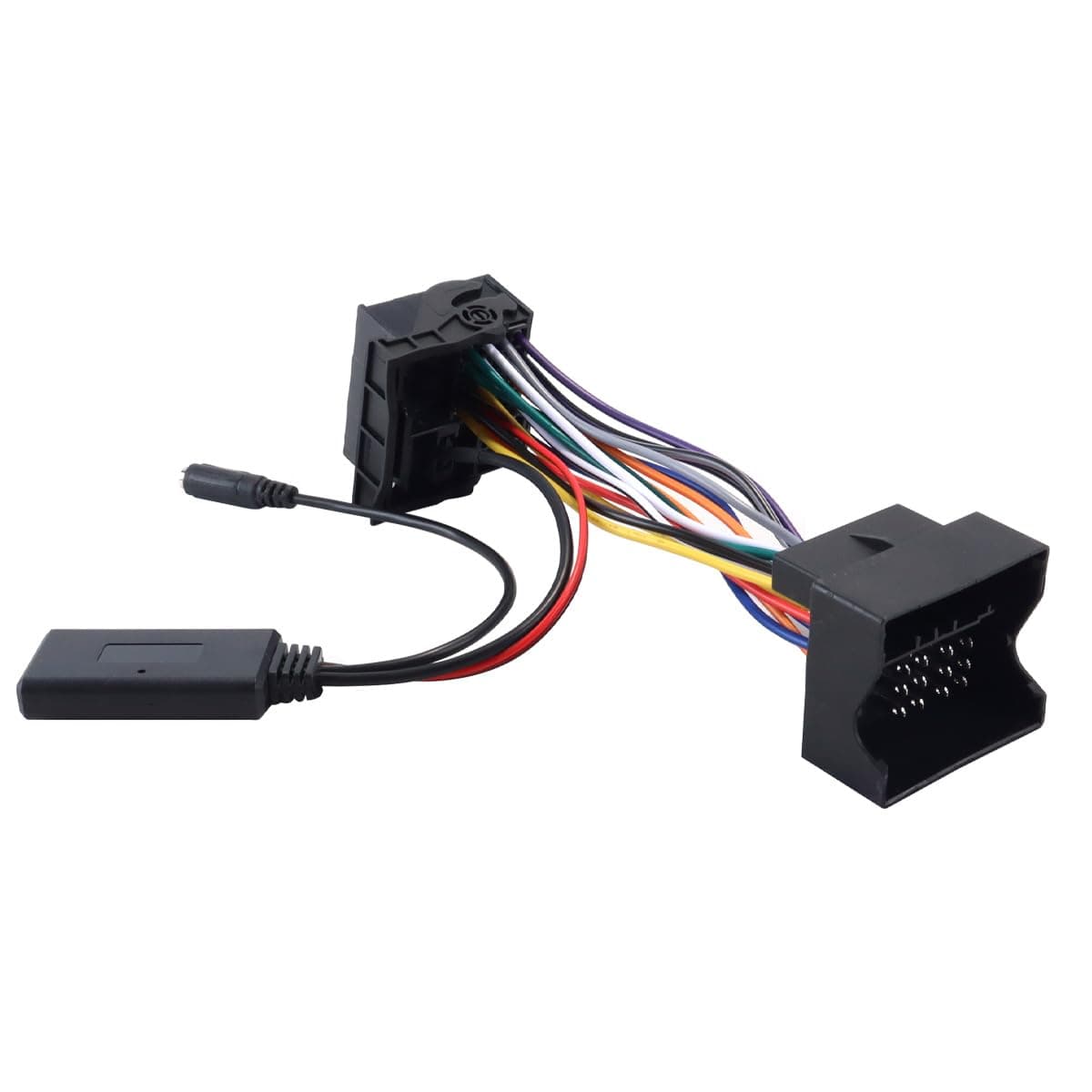 Ubric Adaptador Bluetooth 5.0 AUX IN, 12 Pines Manos Libres para Coche, estéreo, Bluetooth, Cable de música con micrófono para CD30 CDC40 CD70 DVD90 — view 2