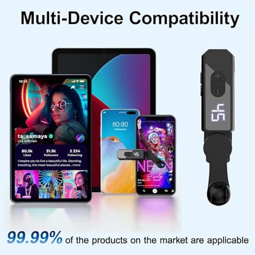 Wriless Auto Clicker for iPhone Android Phone Tapper for Tiktok Built-in Battery Screen Auto Tapper for Tiktok Live,Game,Likes & Reward Tasks Rechargeable — view 5