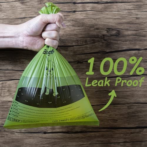 GREENER WALKER Poop Bags for Dog Waste-540 Bags,Extra Thick Strong 100% Leak Proof Dog waste Bags (Brown) — view 3