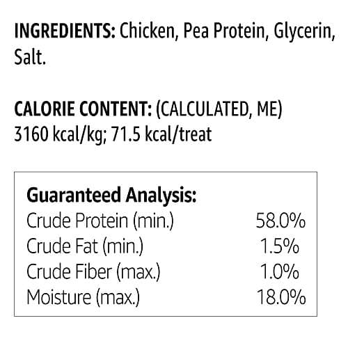 Amazon Brand - Solimo Chicken Jerky Dog Treats, 2 pounds (Packaging May — view 5