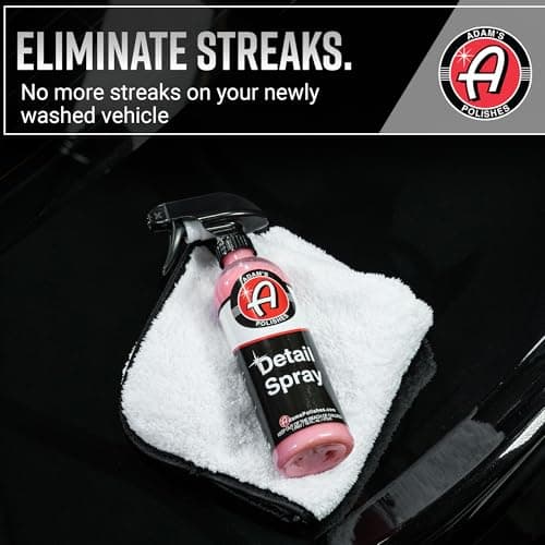 Adam's Detail Spray (2-Pack) - Quick Waterless Detailer Spray for Car Detailing, Washing, Polishing & Vehicle Claying — view 3