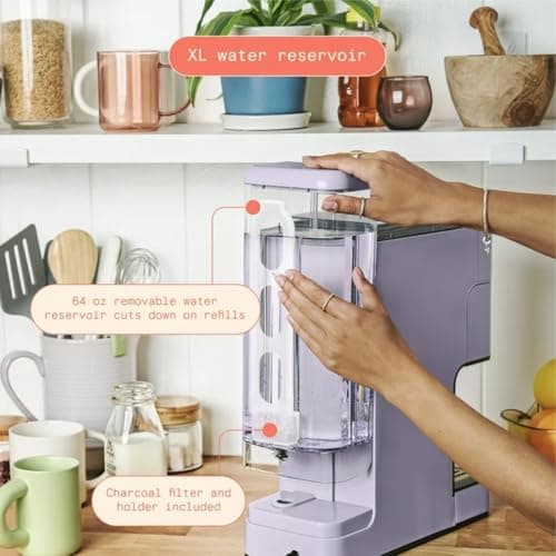 Programmable Single Serve Coffee Maker with Integrated Burr Grinder, Touch Controls, Fresh Custom Brew, Compact Design, Easy to Use — view 8